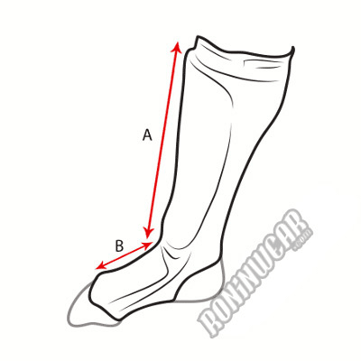 tubular shinguards size guide