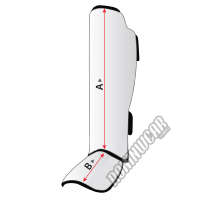 shinguards size guide