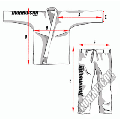 kimono (gi) size guide