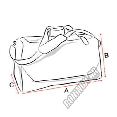 gym bag size guide