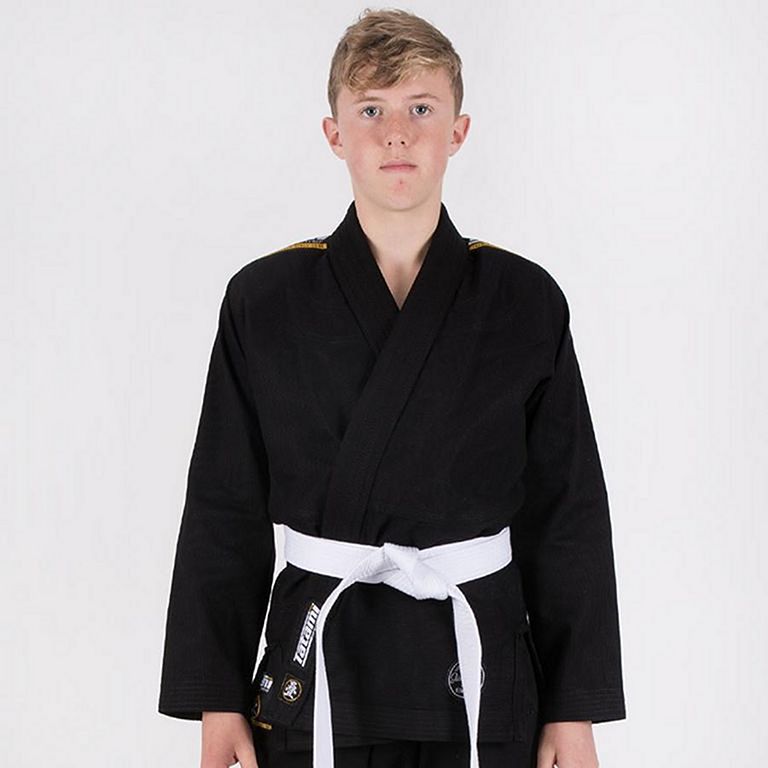 Kimono BJJ Tatami Nova Absolute Negro + Cinturón blanco > Envío Gratis