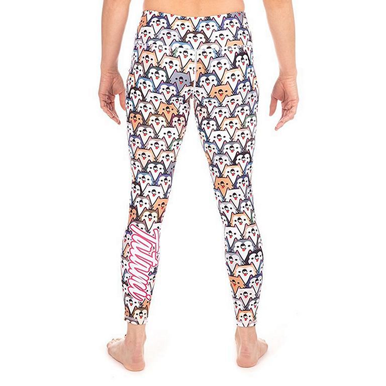 Tatami Husky Dog Gym Leggings BJJ Spats MMA Womens Jiu Jitsu Yoga Compression