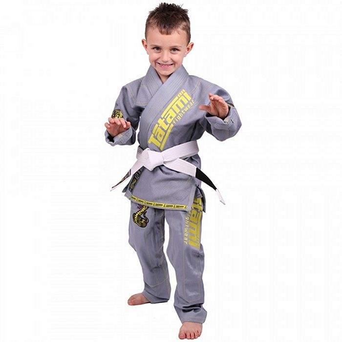 Tatami Meerkatsu Kids Animal Gi Grey