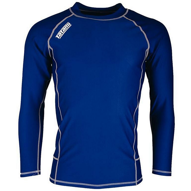 Tatami Essentials Navy Blue Nova Basic MMA BJJ Jiu Jitsu Long LS Rashguard 