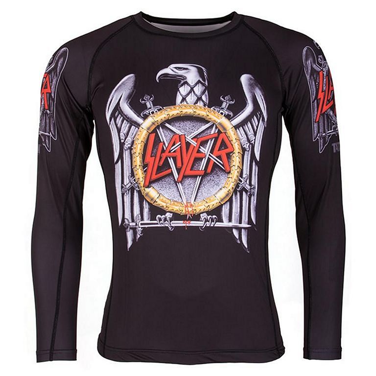 Tatami Slayer Eagle Rash Guard Compression Top No Gi Jiu Jitsu MMA 