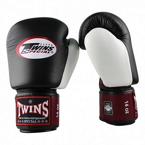 BGVL Twins Rot-Schwarz-Weiß Boxing Gloves Special 4