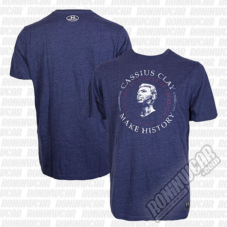 Under Armour Muhammad Ali Make T-Shirt Azul Mari