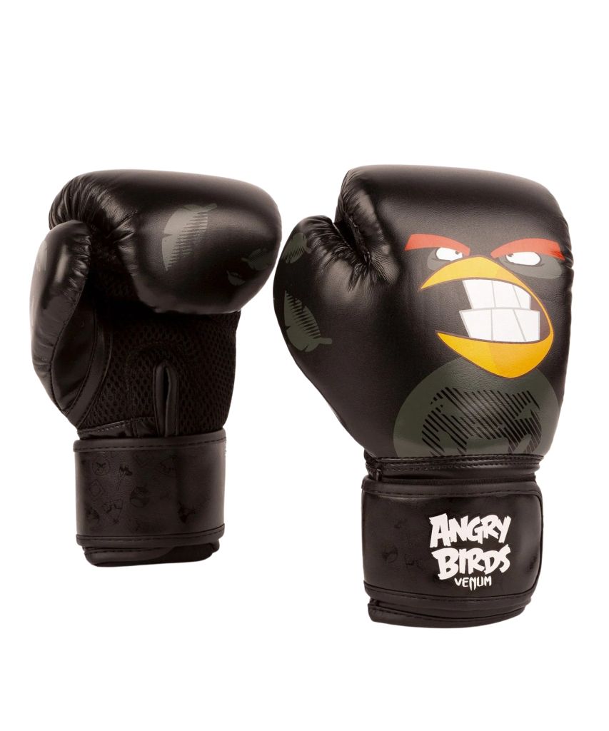 Venum Angry Birds Boxing Gloves- For Kids Negro