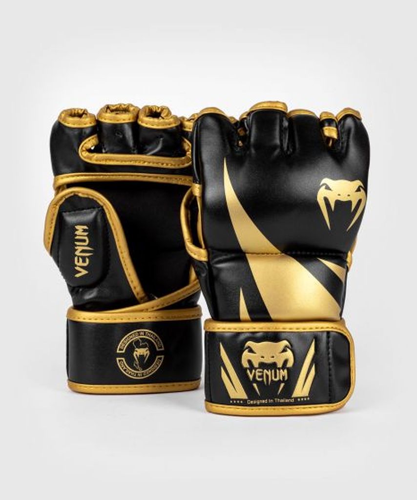 Guantes MMA Venum Challenger - Sin Pulgar - Negro/Rojo – Venum España