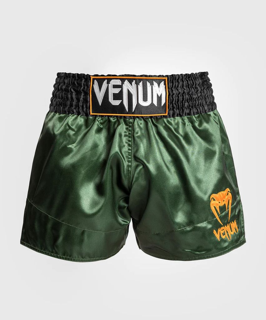 Venum MUAY THAI SHORTS CLASSIC - Pantalón corto de deporte -  black/white/negro 