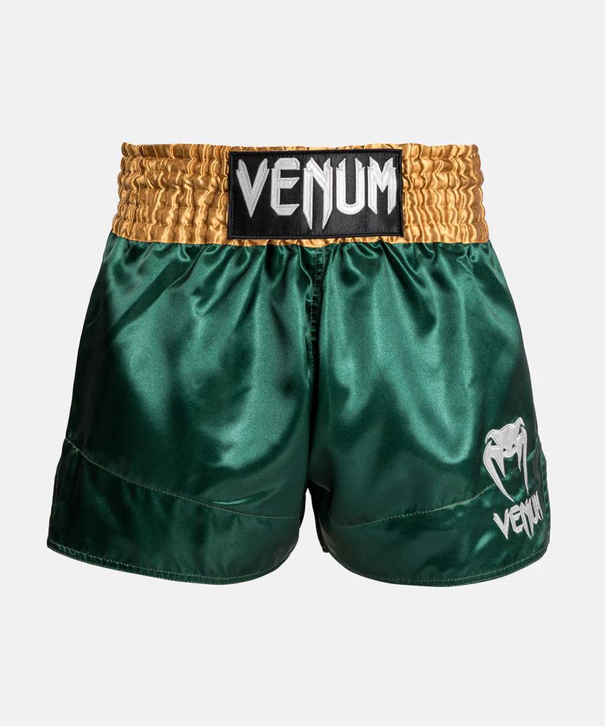 Pantalones de Muay Thai Venum Giant Camo - Negro/Amarillo – Venum España