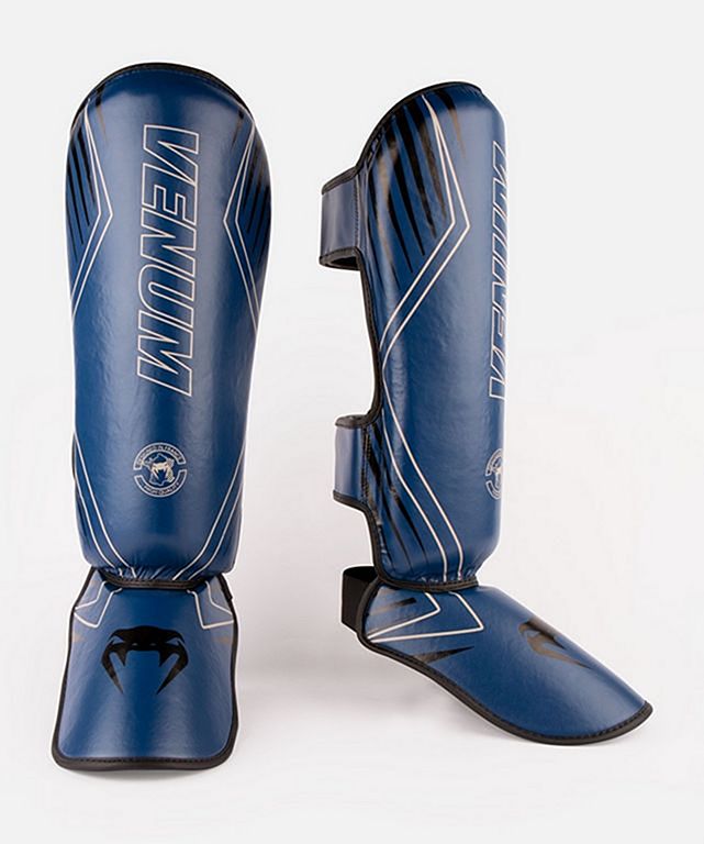 Venum Contender 2.0 Shin Guards Navy Blue
