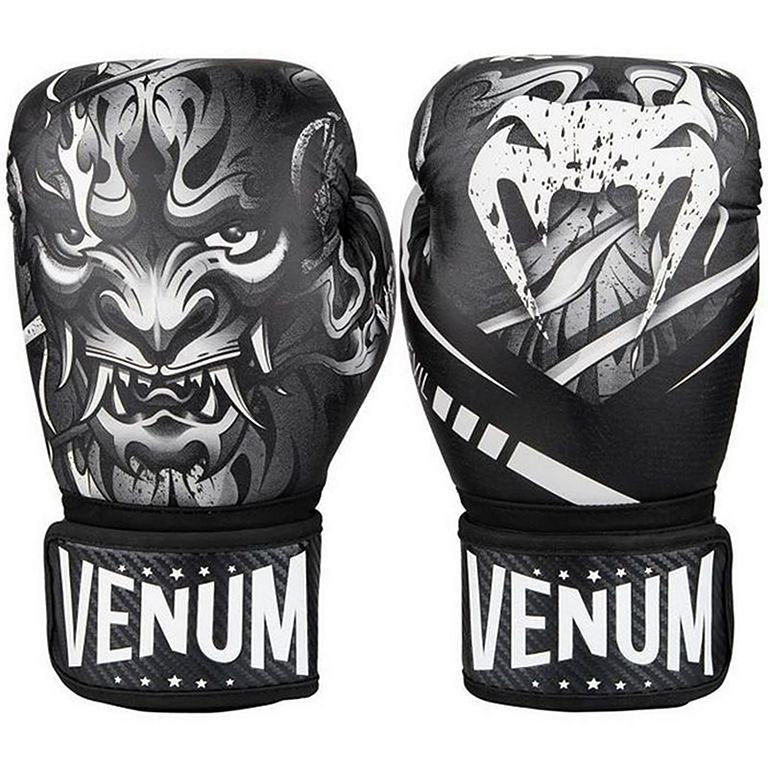 Boxhandschuhe Venum Devil Weiß-Schwarz