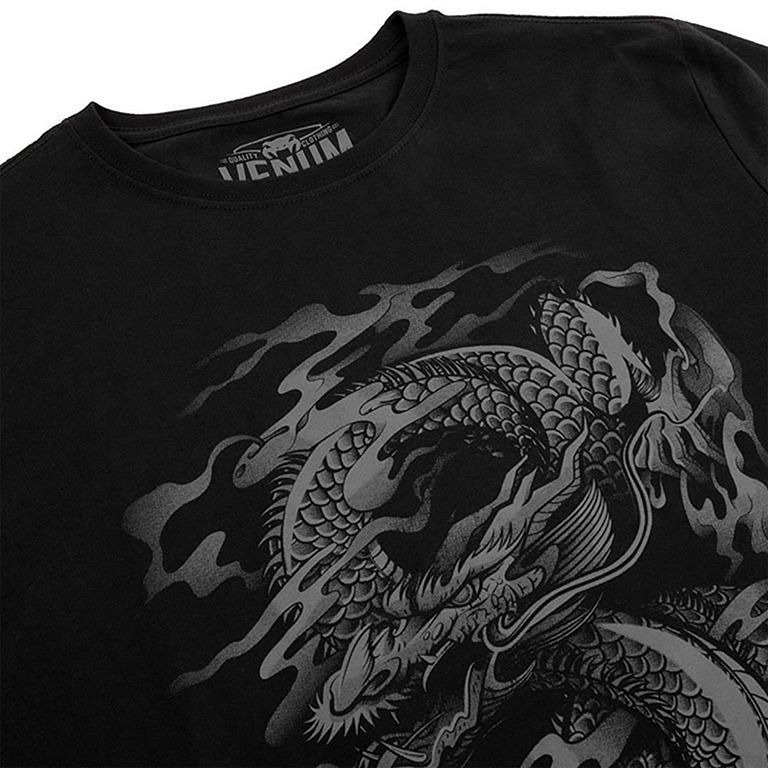 Venum Dragon's Flight T-shirt Black-Black