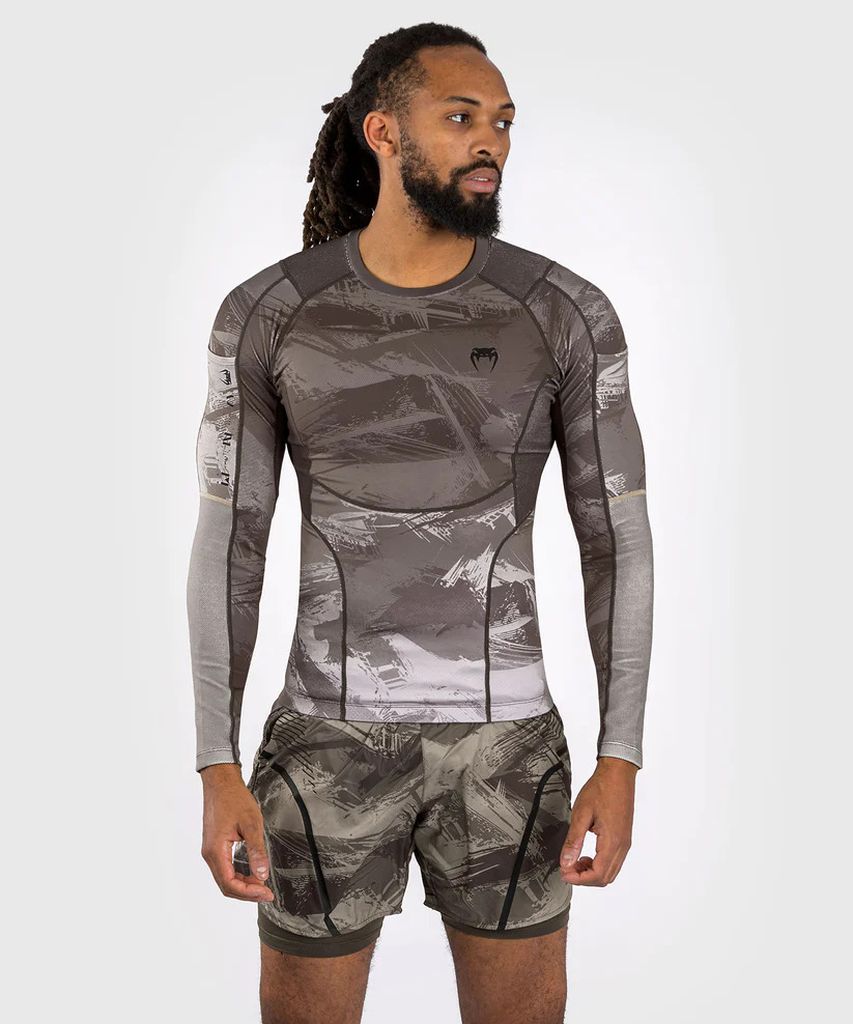 Progress Jiu Jitsu Classic Camo Rashguard Noir-Camo