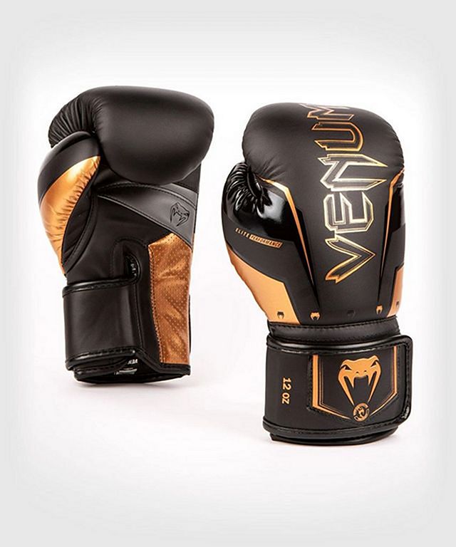 Guantes Boxeo Venum Contender 2.0 - Blanco / Dorado / Negro