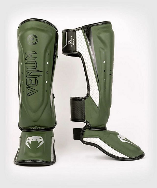 Venum Elite Evo Espinilleras Muay Thai Kick Boxing Mma