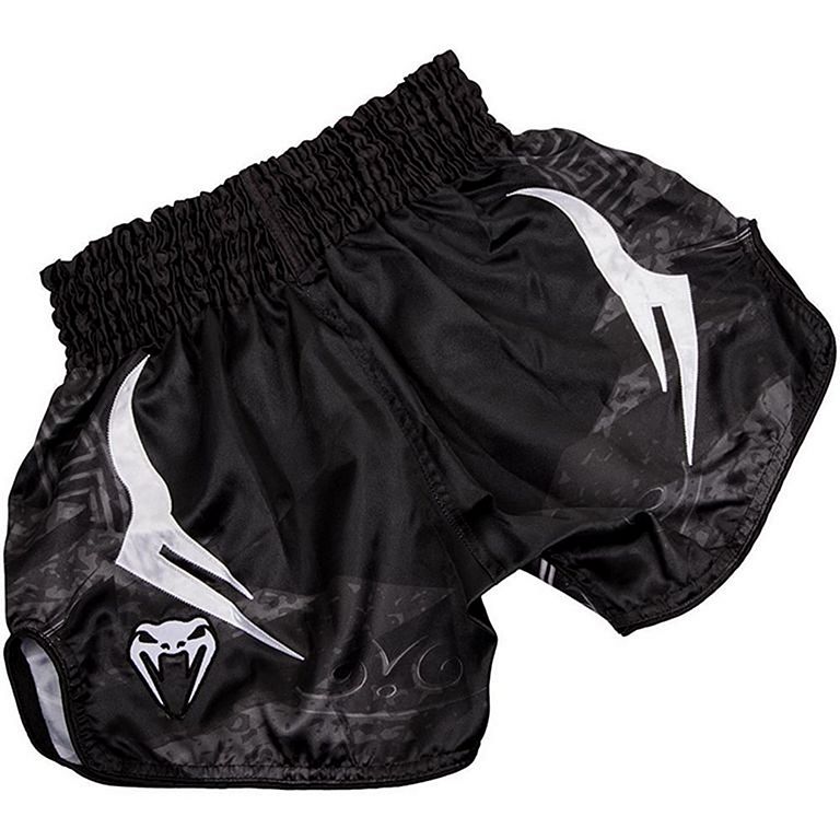 SHORT BOXE THAI GLADIATOR BLANC