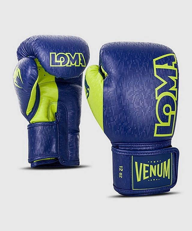 Short de Boxe Venum Phantom Loma - Noir/Bleu