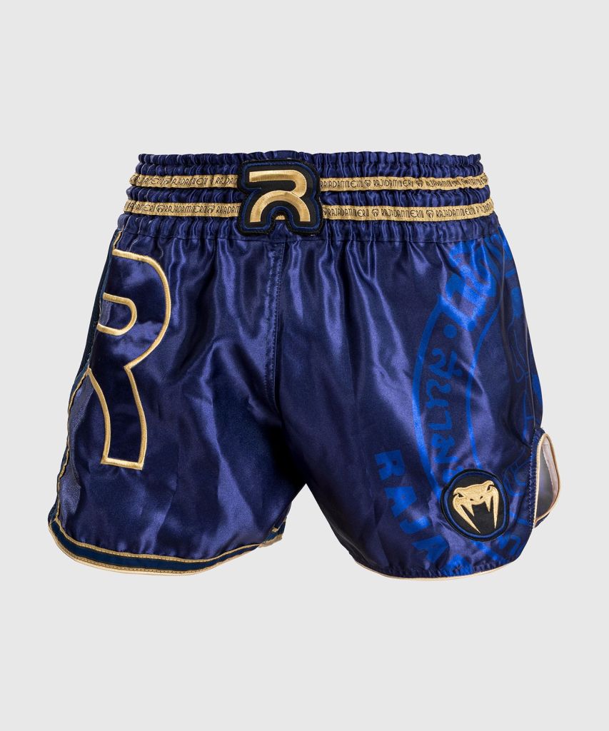 Short de Muay Thai Venum S47 - Noir/Orange