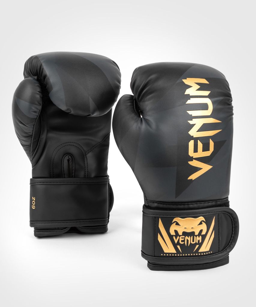 Guantes de boxeo Venum Elite blanco / oro > Envío Gratis