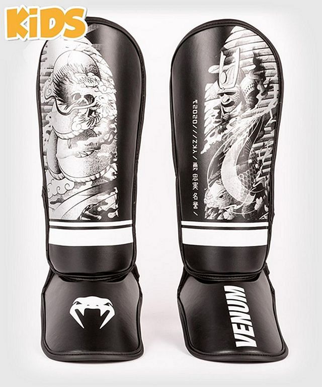 Venum Shin Guards YKZ21 Negro-Blanco