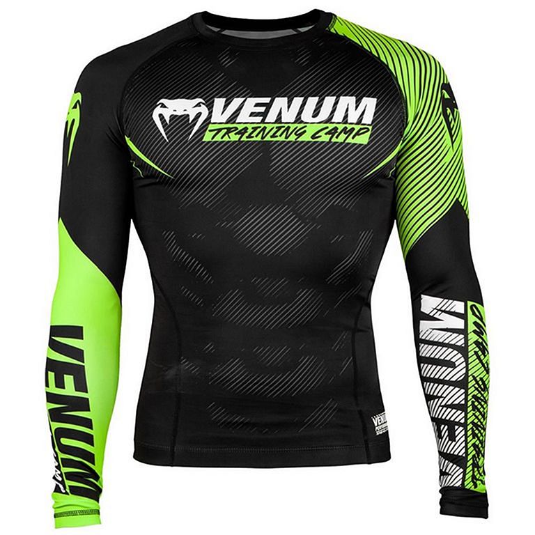 Rashguard Hommes - Manches longues Venum Fusion 2.0 - Noir/Jaune – Venum  France