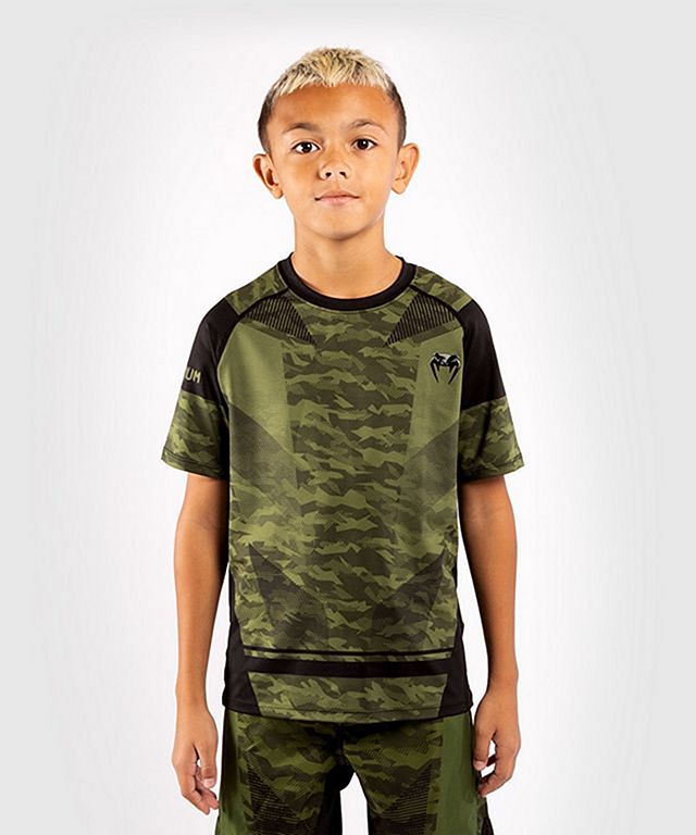 Venum Trooper Kids Dry Tech T Shirt Camo