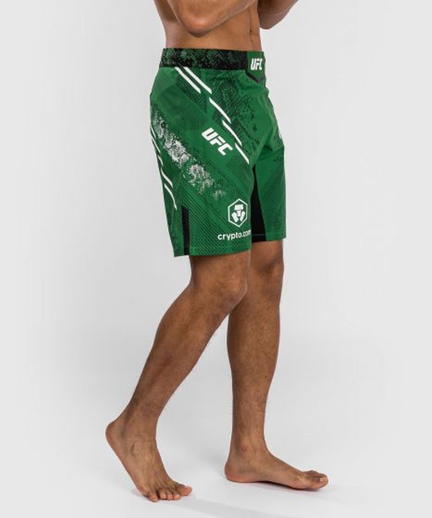 Venum UFC Adrenaline Authentic Fight Night Men Fight Short - Long Fit Verde