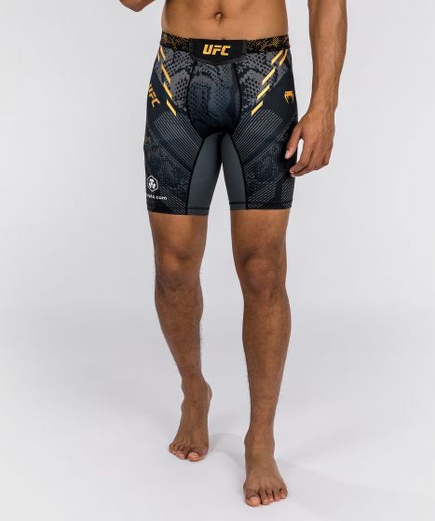 Venum UFC Adrenaline Authentic Fight Night Men Vale Tudo Short Preto-Dourado