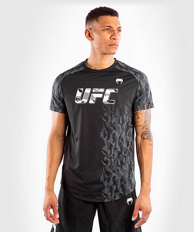 Venum UFC Authentic Fight Week Men Performance Short Sleeve T-shirt Negro