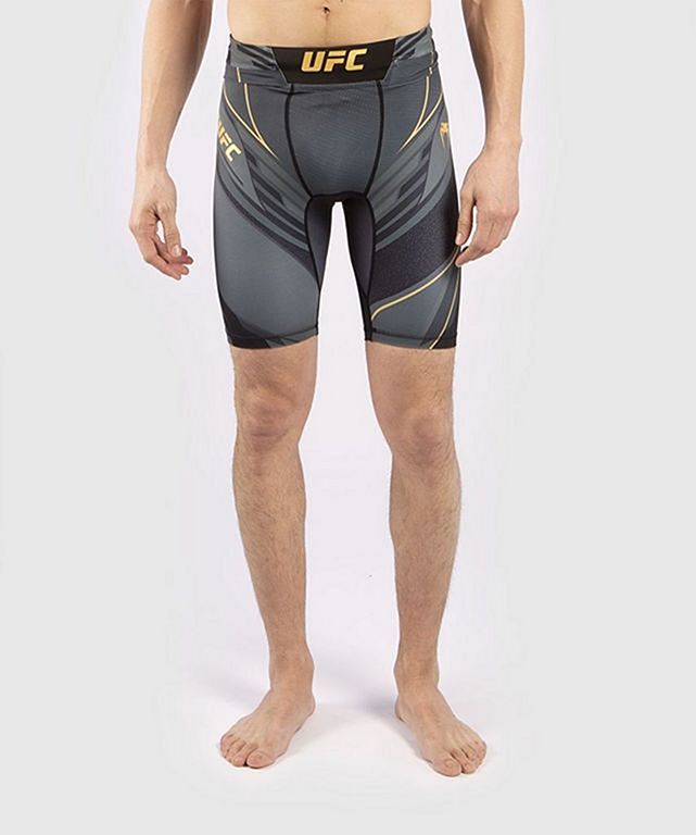 Venum UFC Pro Line Mens Vale Tudo Shorts Preto-Dourado