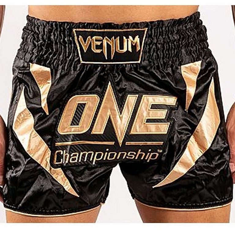 Venum X ONE FC Muay Thai Shorts Noir-Or