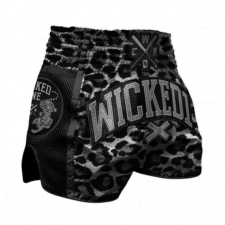 Wicked One Muay Thai Leopard Gris-Negro